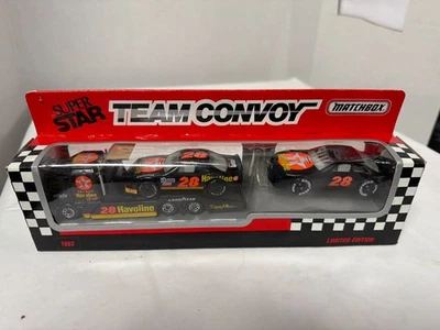 1993 Matchbox Team Convoy #28 Havoline Davey Allison – Limited Edition – NIB - Image 1 of 3