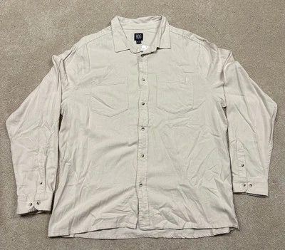 BDG Urban Outfitters Button Down Shirt Men’s XL Cream - Image 1 of 4