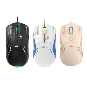 Corded Gaming Mouse 3200DPI LED Gaming Mouse with Programmable Button PC Gaming - Picture 1 of 11