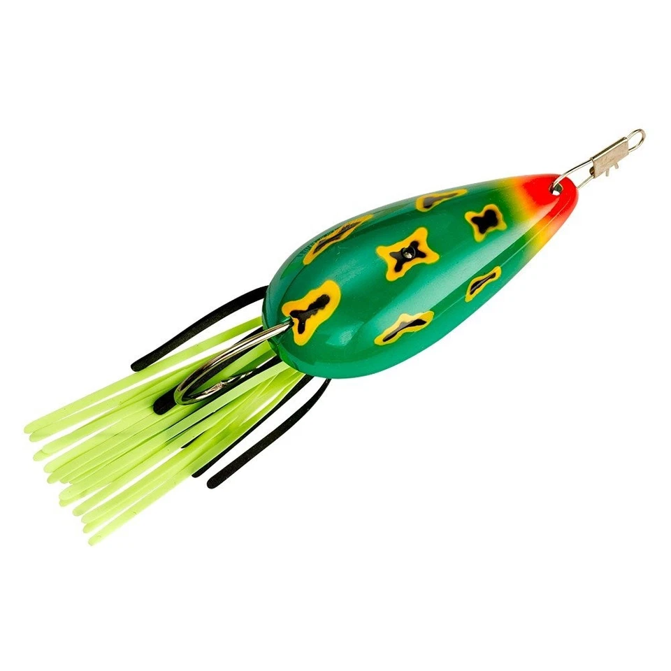 HEDDON WEEDLESS 3/8oz MOSS BOSS X0515BF in Color BULL FROG Bass/Pike/Pickerel