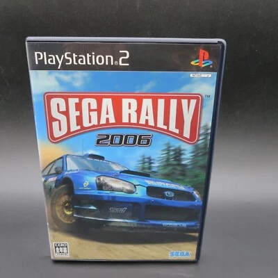 Sega Rally 2006 PS2 with Manual PlayStation 2 Japan NTSC-J - Image 1 of 4