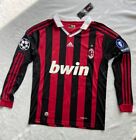 Jersey Soccer Milan Ronaldinho Camiseta Futbol Playera Size S M L