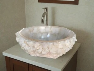 Quartz Wash Besin, Amethyst Marble Designer Sink for Kitchen & Bathroom - Picture 1 of 4