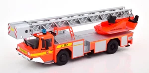 1:43 Atlas Iveco Magirus DLK 23-12 camión de bomberos naranja/blanco - Imagen 1 de 3