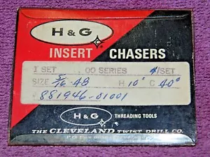 H&G CLEVELAND SPIRALBOHRER 00 SERIE 5/16 - 48 UNEF GEWINDEFRÄSER SET - Bild 1 von 2