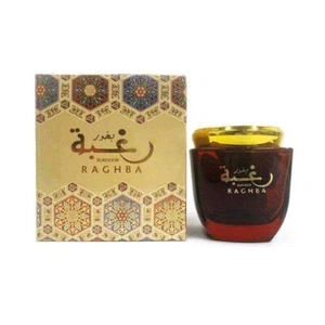 Bukhoor Raghba Ard Al Zaafaran Inhaltsstoffe Oud Pulver Moschus Sandal Pulver Parfüm - Bild 1 von 2