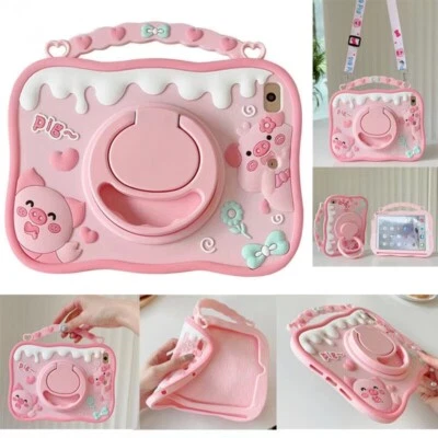 Kids Cartoon Cute Case Stand Cover For iPad 10/9/8/7/6/5th Gen Air Mini 5 Pro 11 - Image 1 of 4