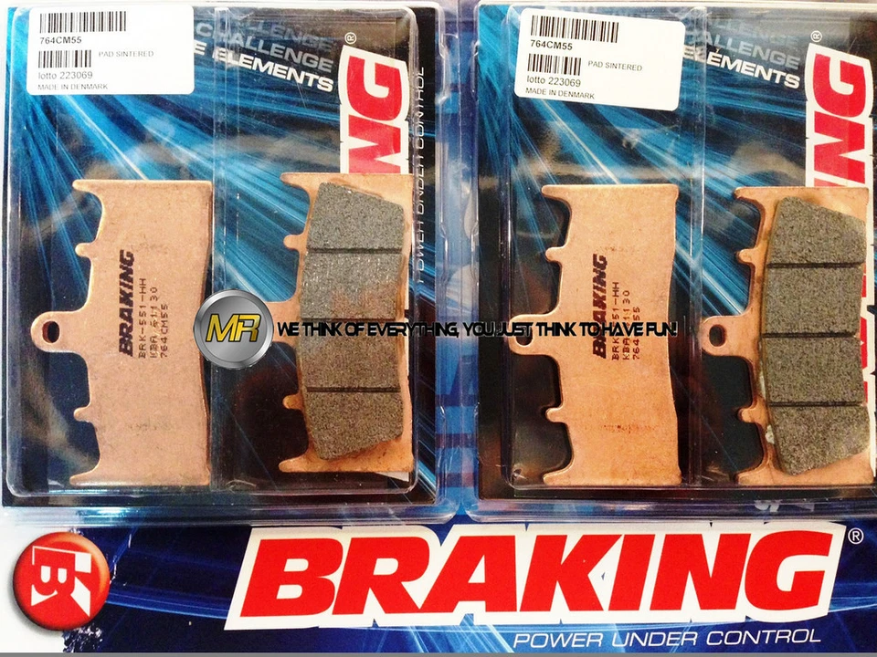 FOR KAWASAKI ZX9R NINJA 900 1999 99 FRONT SINTERED BRAKE PADS BRAKING - Image 1 of 1