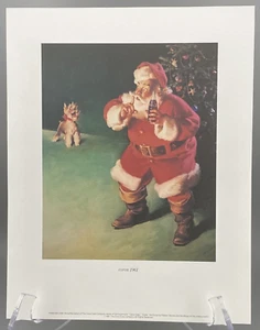 (2) Coca-Cola Santa 91'-92' reediciones conmemorativas de 1961 y 1963 anuncios sin marco - Imagen 1 de 13