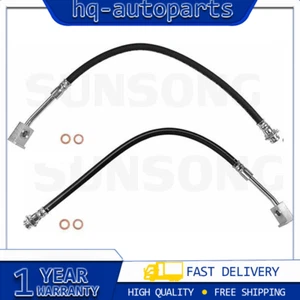 Manguera de freno delantera Sunsong línea de freno tracción trasera para Ford F-150 1979 1978 1977 1976 1975 - Imagen 1 de 7