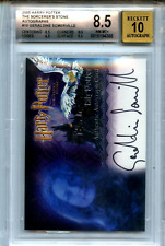 Harry Potter Sorcerer's Stone BGS 8.5 10 Geraldine Somerville Auto card 4366