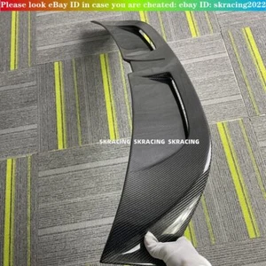 For 2013-2017 Honda Accord Sedan Real Carbon Fiber Rear Trunk Wing Spoiler Lip - Picture 1 of 17