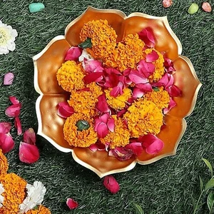 Decorative Urli Bowl for Floating Flowers Home Decor Worship Room - Picture 1 of 7