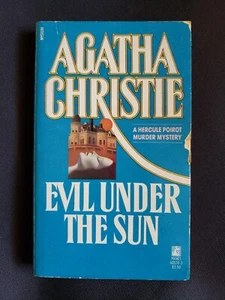 Evil Under the Sun Agatha Christie paperback CHEAP - tight binding but clipped. - Imagen 1 de 7