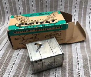 PERFECT GAS TANK #12 2-1/2 OZ. CAPACITY SHORT SUPER RECTANK - NOS - Picture 1 of 1
