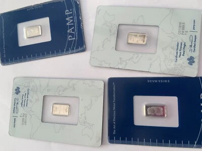 1 Gram Palladium bar PAMP (X2 Bars) - Image 1 of 4