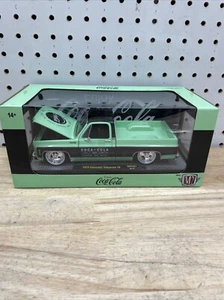2024 M2 1:24 Scale 1973 Chevrolet Cheyenne 10 Coca Cola Green/black WMTS01 - Picture 1 of 11