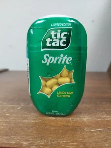 Tic Tac Sprite Lemon Lime Flavored Mints 3.4 oz 05/28/2024 UNOPENED - Picture 1 of 5