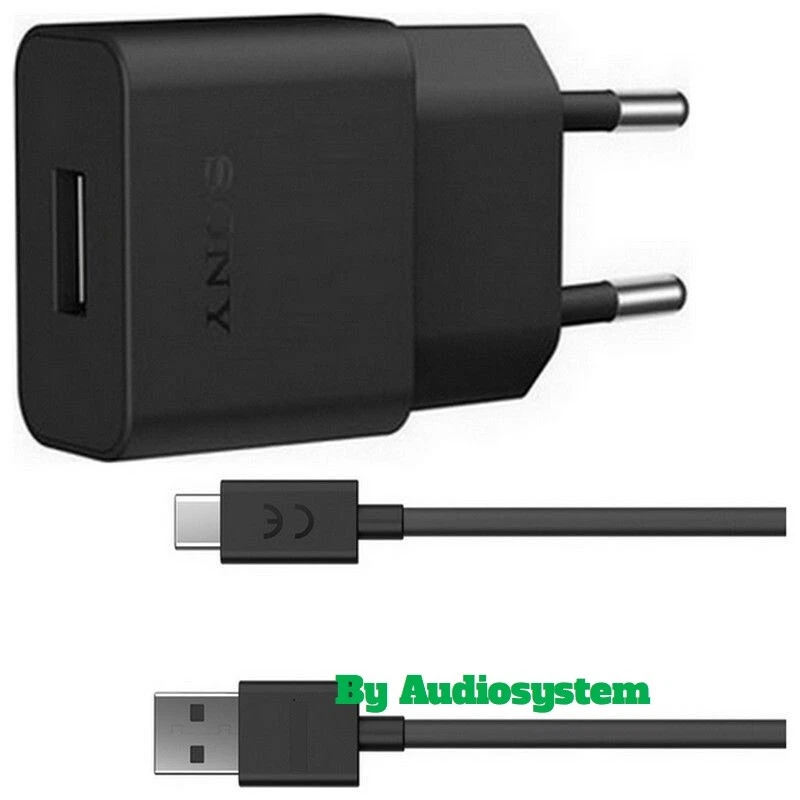 CARICA BATTERIE ORIGINALE SONY CAVO TYPE C XPERIA 10 PLUS 1 L1 L2 L3 X XZ XZ2 - Immagine 1 di 1