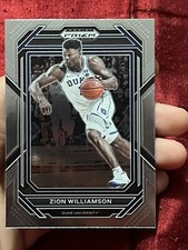 2023-24 Panini Prizm Draft Picks #73 Zion Williamson Duke Blue Devils Pelicans 