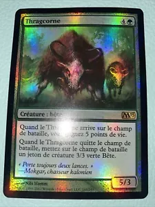 Thragcorne PREMIUM / FOIL NM - French Thragtusk - Magic the Gathering Mtg - Picture 1 of 6