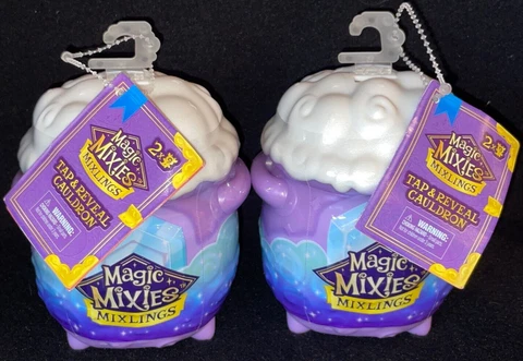 MAGIC MIXIES MIXLINGS - TAP AND REVEAL CAULDRONS BRAND NEW LOT OF 2 Cover