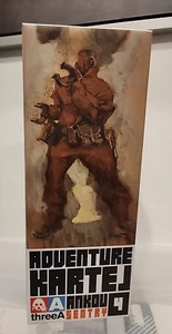 3A THREEA Ashley Wood ADVENTURE KARTEL ANKOU SENTRY 4 ORANGE 1/6 12” FIGURE MIB - Picture 1 of 8