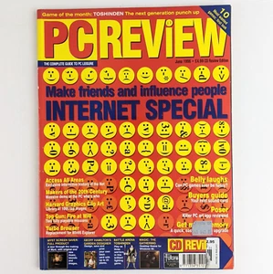 PC Review Magazine, June 1996 - 90's Computer Gaming Reviews & Software - Picture 1 of 9