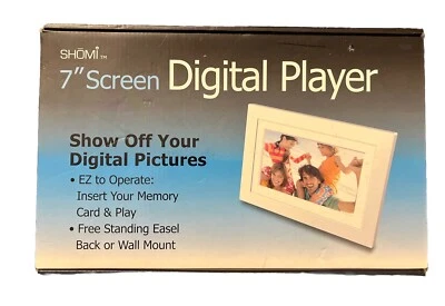  SHOMI 7" Screen Digital Player Photo Frame  - Image 1 of 3
