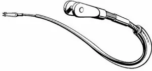 Dubro Products - 20" Engine Control Flex-Cable Assembly - Picture 1 of 1