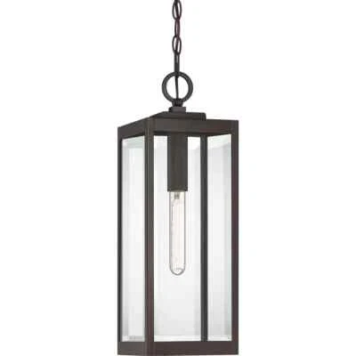 Quoizel Westover Single Light 7" Wide Outdoor Mini Pendant Model: WVR1907WT - Image 1 of 4