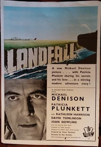 Original British Film Poster - ' Landfall' (1949) - Bild 1 von 3