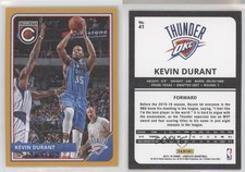 2015-16 Panini Complete Gold Kevin Durant #41