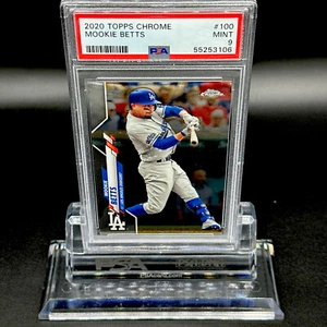 MOOKIE BETTS 2020 TOPPS CHROME PSA 9 GEM MINT 🔥🔥🔥 - Picture 1 of 1