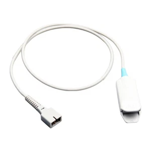 Wiederverwendbarer SpO2 Sensor Erwachsene Fingerclip 1m 7Pin für Nellcor Nicht-Oximax Monitor - Bild 1 von 3