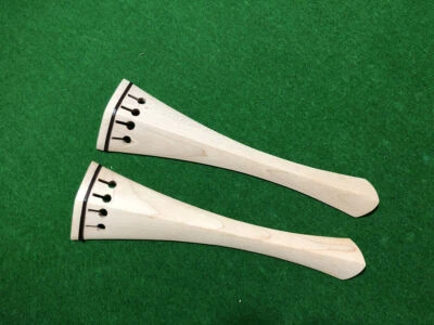 2pcs Cello tailpiece Hard Maple wood Fit 4/4 Cello Full Size Cello parts - Image 1 of 4