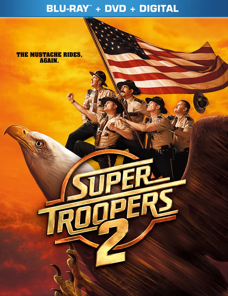 SUPER TROOPERS 2 *2018* / NEW Region A Blu-ray - Image 1 of 1
