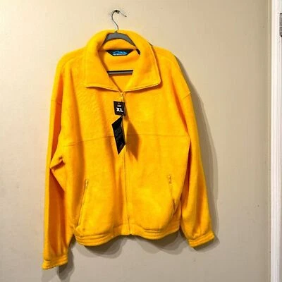 Unisex Amarillo Tri-Mountain Performance 7600 - Chaqueta Polar Tundra XL NUEVO NUEVO CON ETIQUETAS Foto 1 de 4
