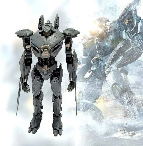 Series 4 Pacific Rim Jaeger Action Figure Toys 7' Striker Eureka Gift In Box Cover