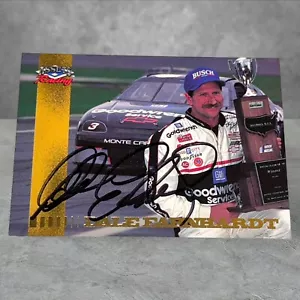 Dale Earnhardt NASCAR HOFer autographed card VINTAGE 1995 CLASSIC ASSETS #29 - Picture 1 of 1