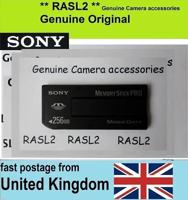 Genuine Sony Memory Stick Pro Magicgate 256MB MSX-256S DSC-F828,DSC-R1, V1 V3 W1 - Image 1 of 3