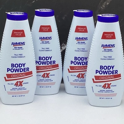Ammens оригинальный лечебный порошок - 11 унций (4 упаковки) - Изображение 1 из 2