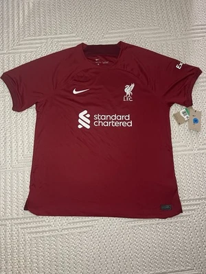 LIVERPOOL FC 2022/23 MATCH HOME MEN'S NIKE DRI-FIT ADV SOCCER JERSEY SIZE LARGE - Image 1 of 4