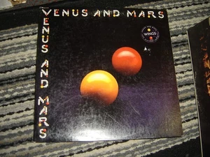 Wings (Paul McCartney) - Venus And Mars 1975 USA Gatefold Orig.Vinyl LP Lyrics E - Imagen 1 de 3