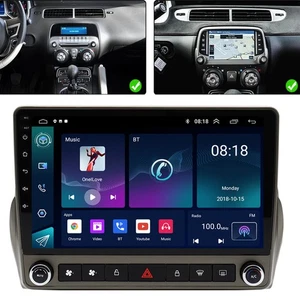 For Chevrolet Camaro 2008-2015 Carplay 9'' Android 13 Stereo Radio GPS Head Unit - Picture 1 of 23