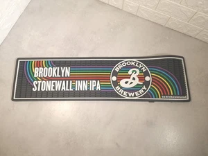 Brooklyn Brauerei Stonewall Inn IPA Gummi Bier Läufer/Matte - Bild 1 von 4