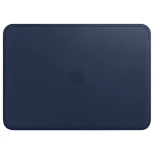 Apple Leather Sleeve voor de Apple MacBook 12 inch - Midnight Blue - Afbeelding 1 van 2