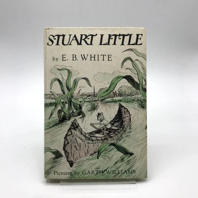 Stuart Little Hardcover Book by E. B. White Illustrated by Garth Williams 1945 Foto 1 de 4