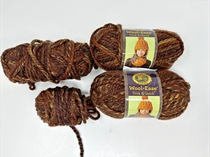 Lion Wool-Ease Thick & Quick Yarn. 5 oz. Browns/ Sequoia 80% Acrylic 20% Wool - Picture 1 of 4