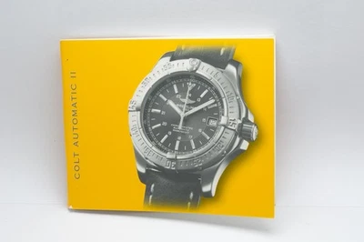 Буклет инструкций Breitling Colt Automatic II B312.0502.5.5 - Изображение 1 из 3